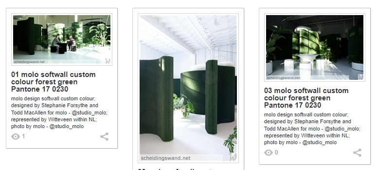 molo softwall forest green